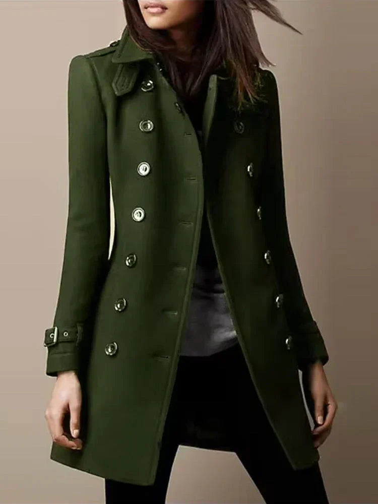 CINZIA™ | MANTEAU LONG ARTISANAL