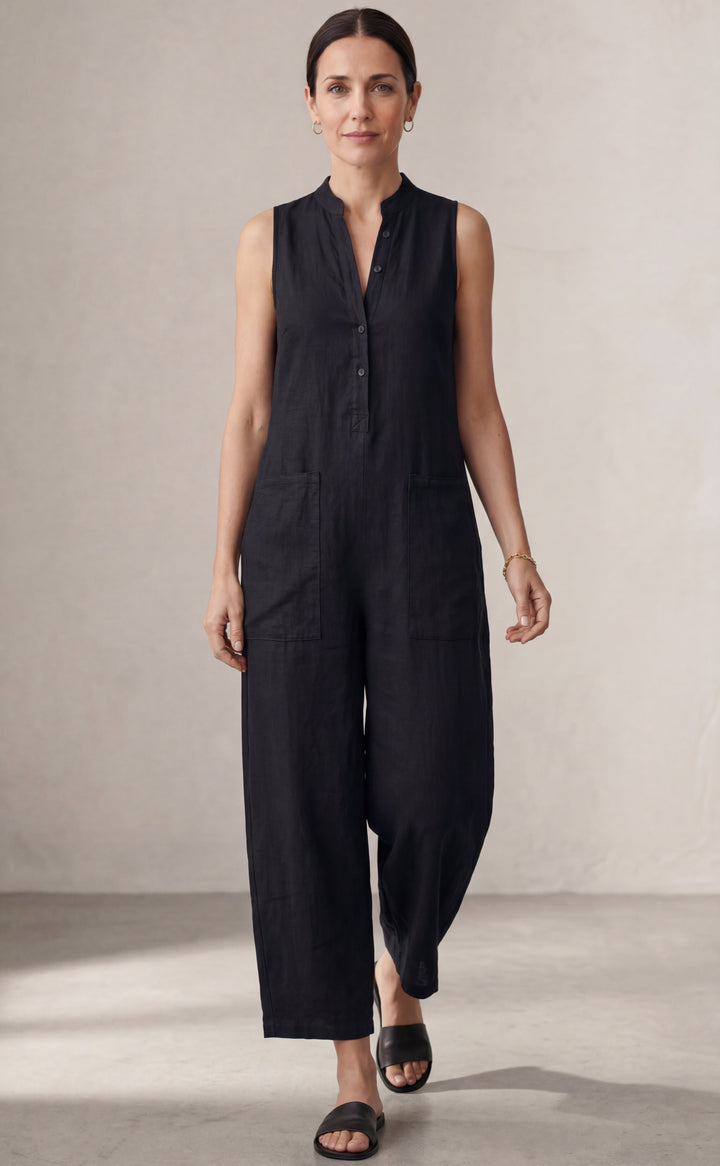 Claudia | Mono minimaliste en lin