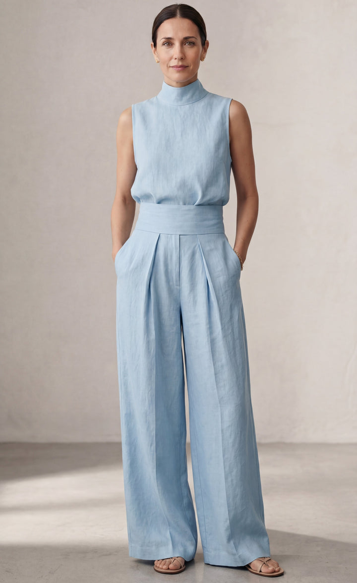 MARIA | ENSEMBLE MINIMALISTE EN LIN