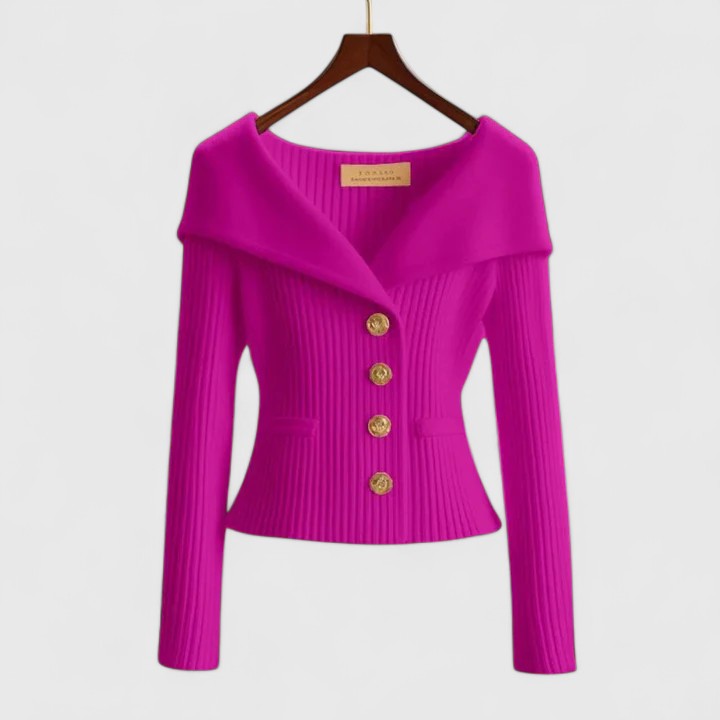 Clarisa | Élégante veste en tricot pour des apparitions stylées