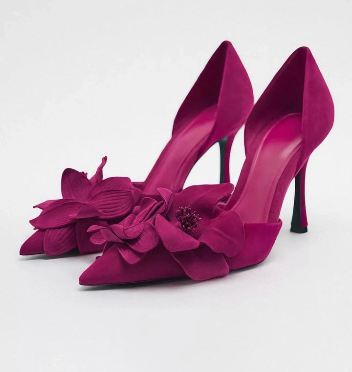 FLEUR DU SOIR | TALONS DESIGNER ÉLÉGANTS