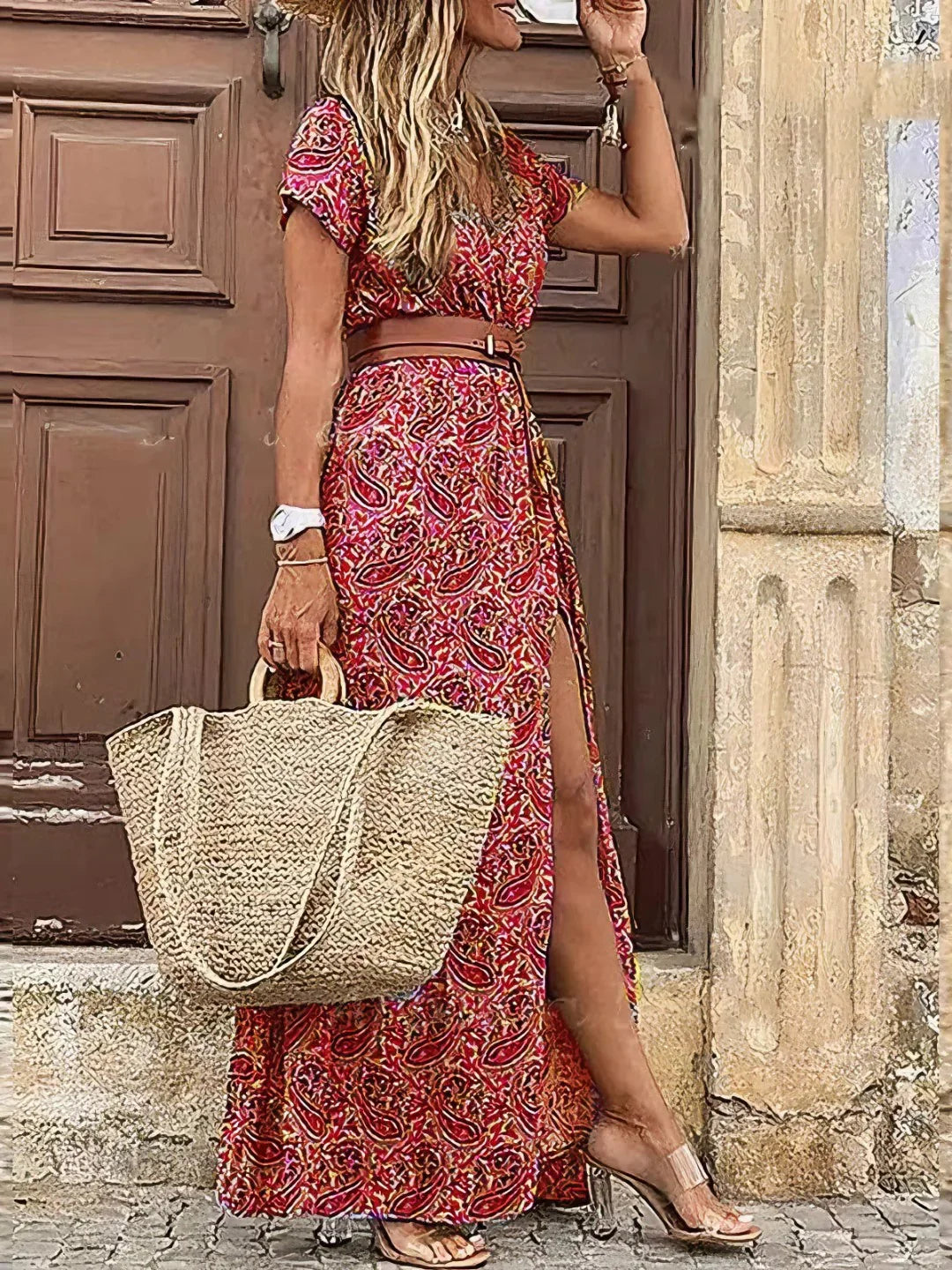 VERA | ROBE BOHÉMIENNE ÉLÉGANTE MAXI