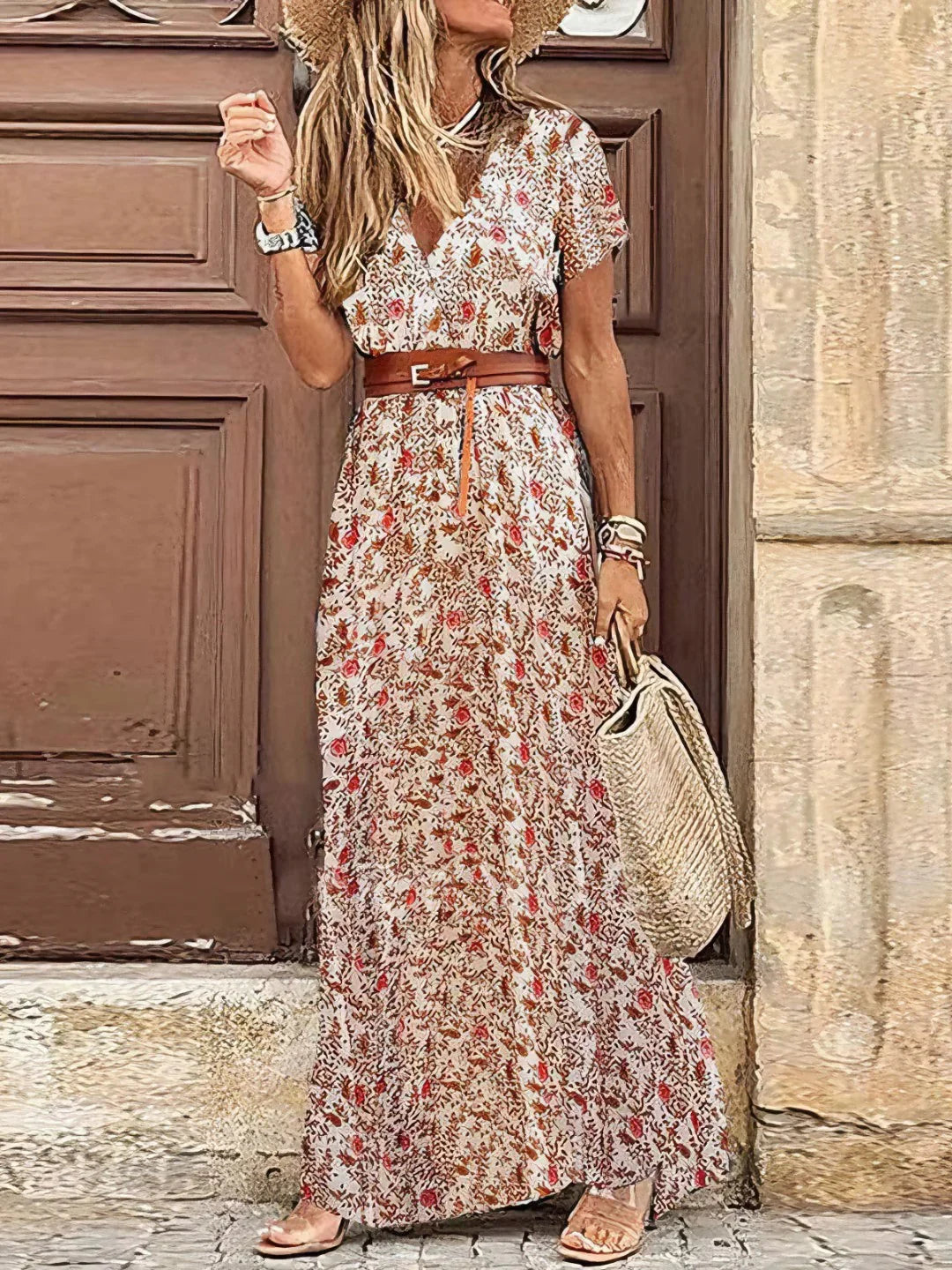 VERA | ROBE BOHÉMIENNE ÉLÉGANTE MAXI