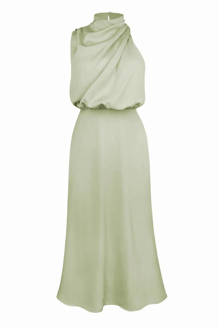 KANGANA | ROBE MAXI COL HALTER