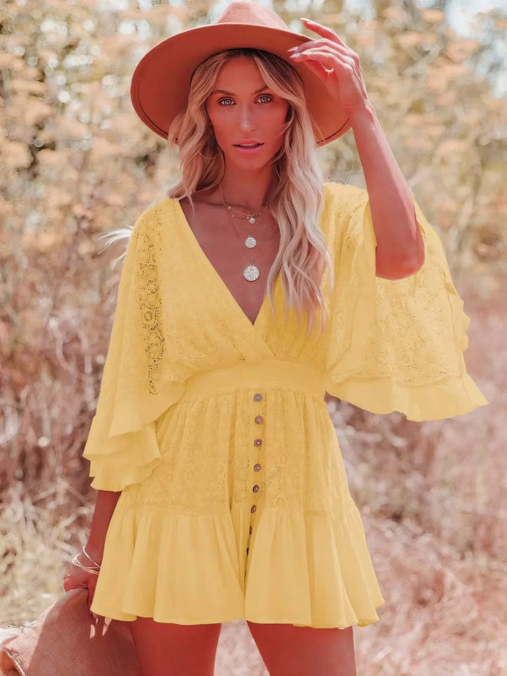 TALIA | ROBE MINI BOHÉMIENNE