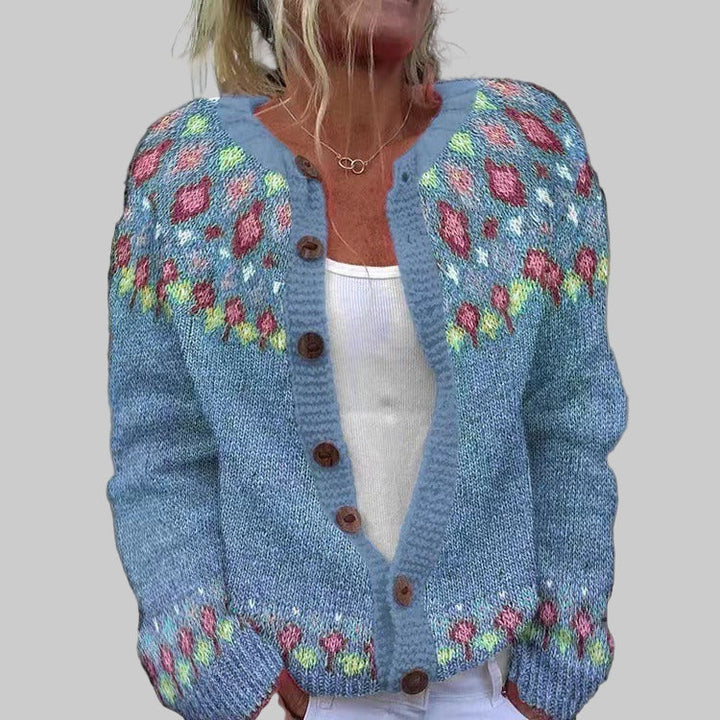 Quinnie | Veste en tricot vintage islandaise