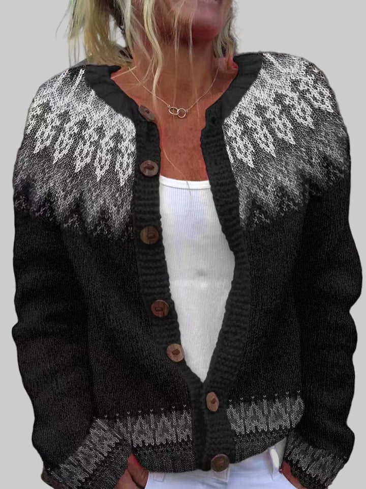 Nevaeh | Veste en tricot vintage islandaise