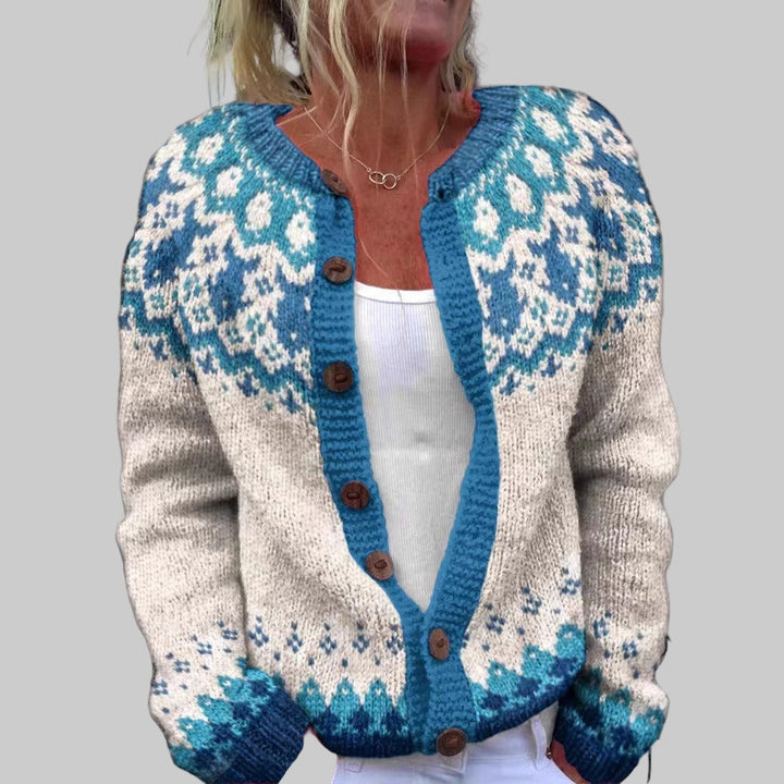 Eva | Cardigan Vintage Islandais