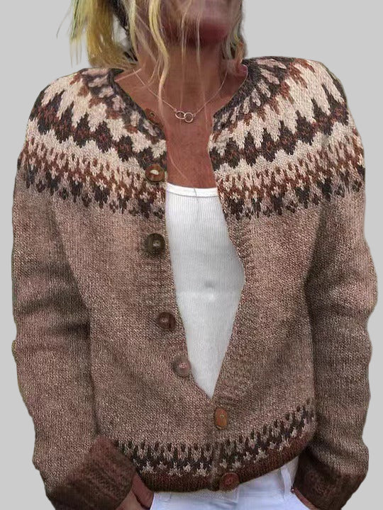 Ariana | Veste en tricot vintage islandaise