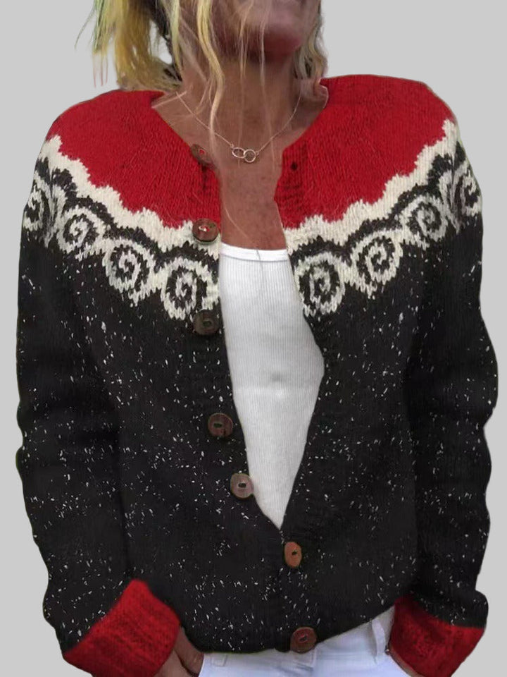 Taylor | Veste en tricot vintage islandaise