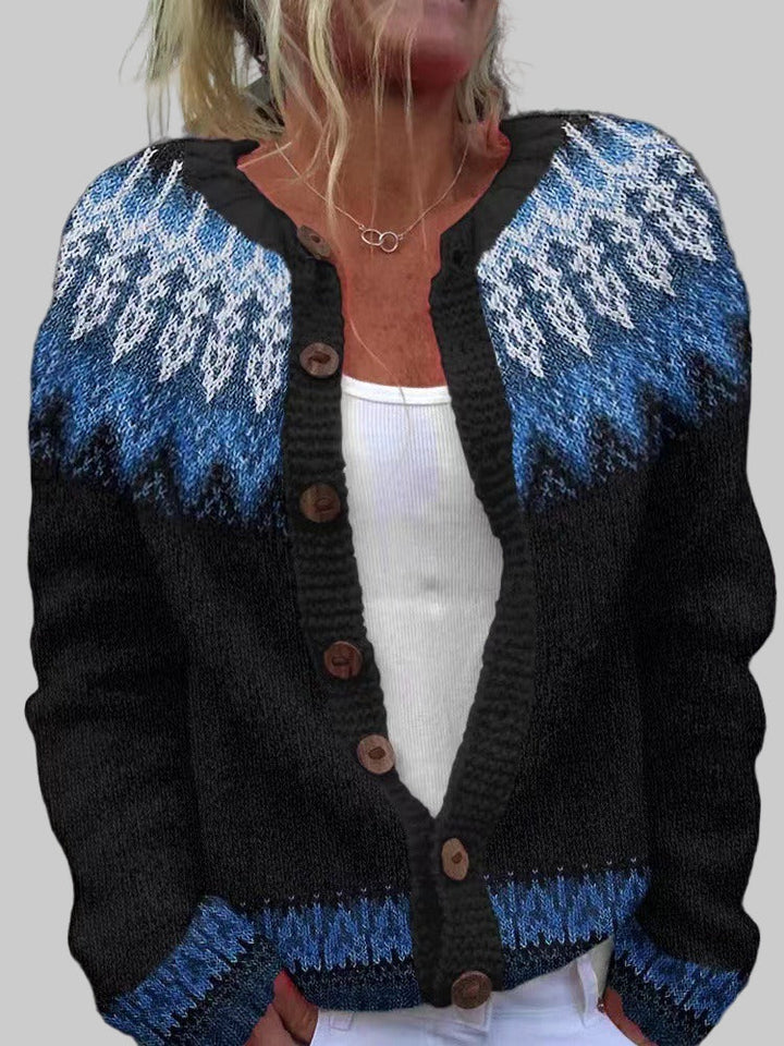 Givanna | Veste en tricot vintage islandaise