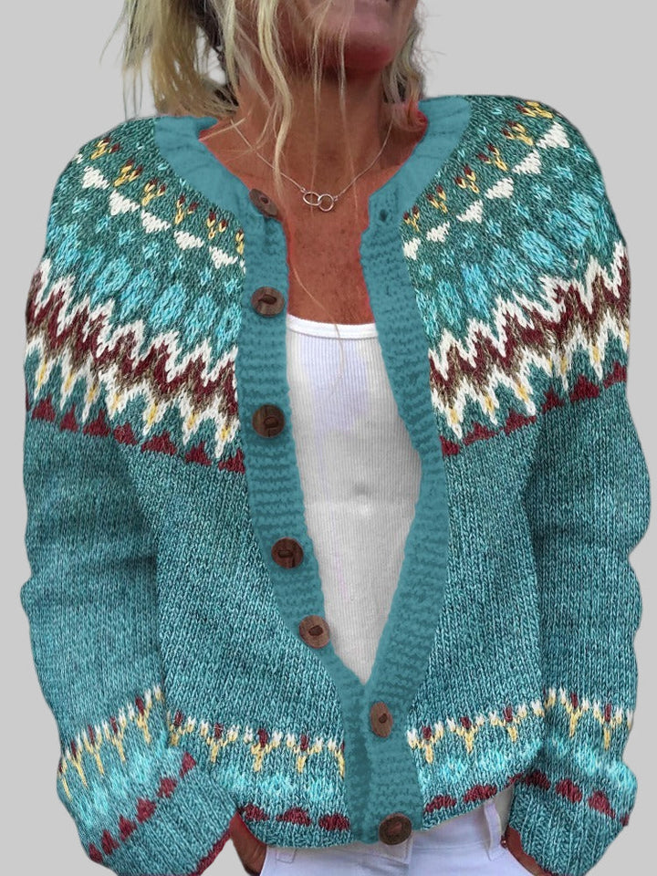 Sérénité | Veste en tricot vintage islandais