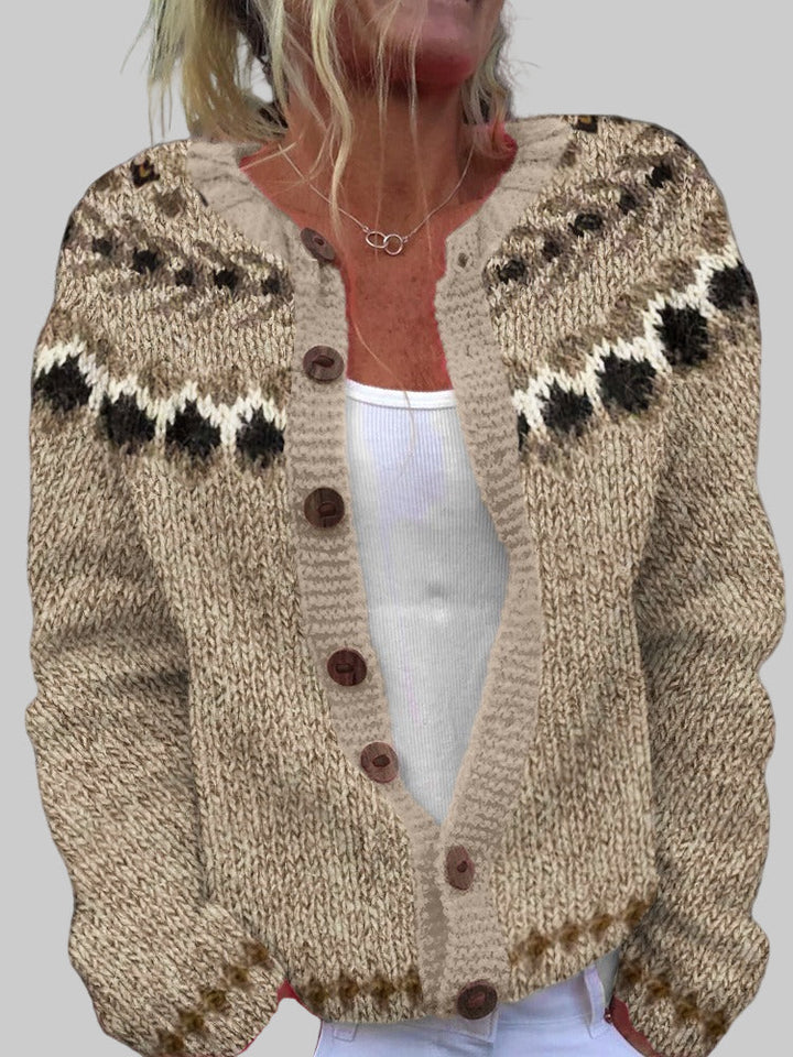 Aubree | Veste en tricot vintage islandaise