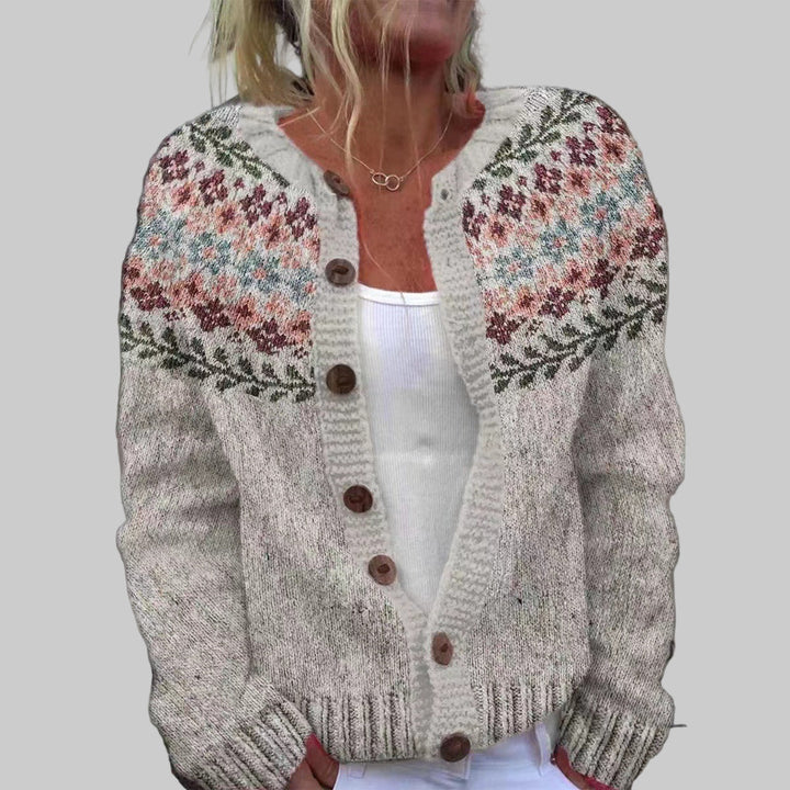Madelyne | Veste en tricot vintage islandaise