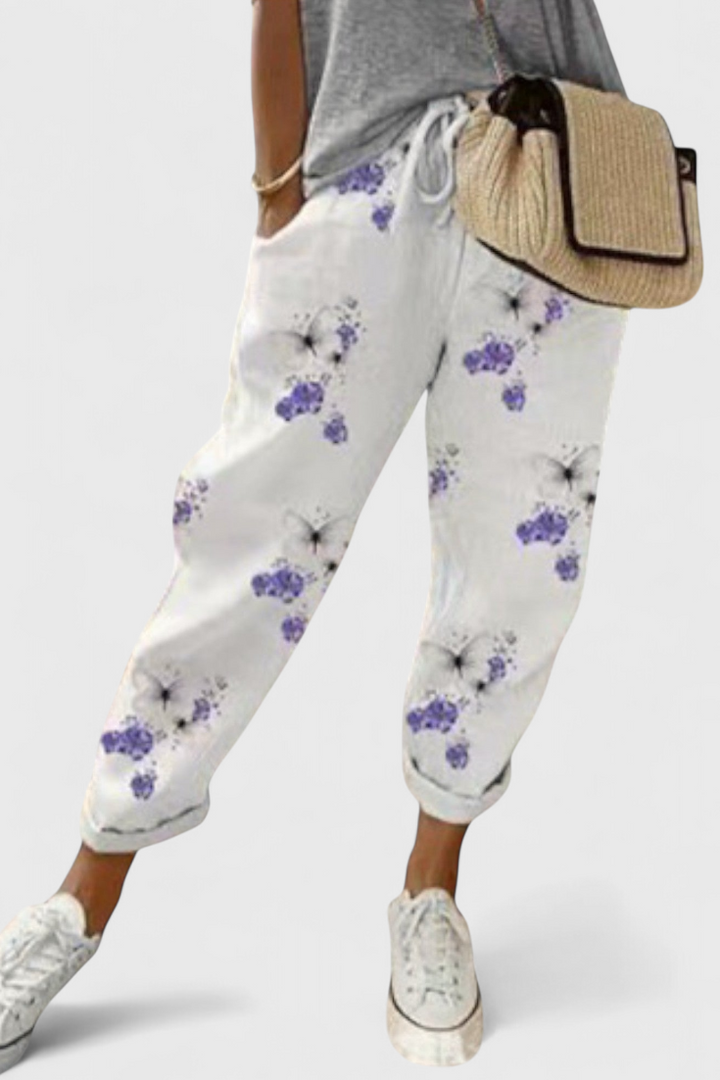 Alba | Pantalon Ample Taille Haute
