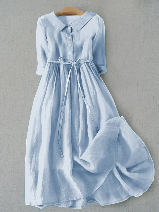 Irene | Robe légère d'été avec taille ajustable