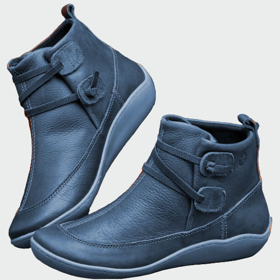 Zoe | Bottines Orthopédiques en Cuir Premium avec Support