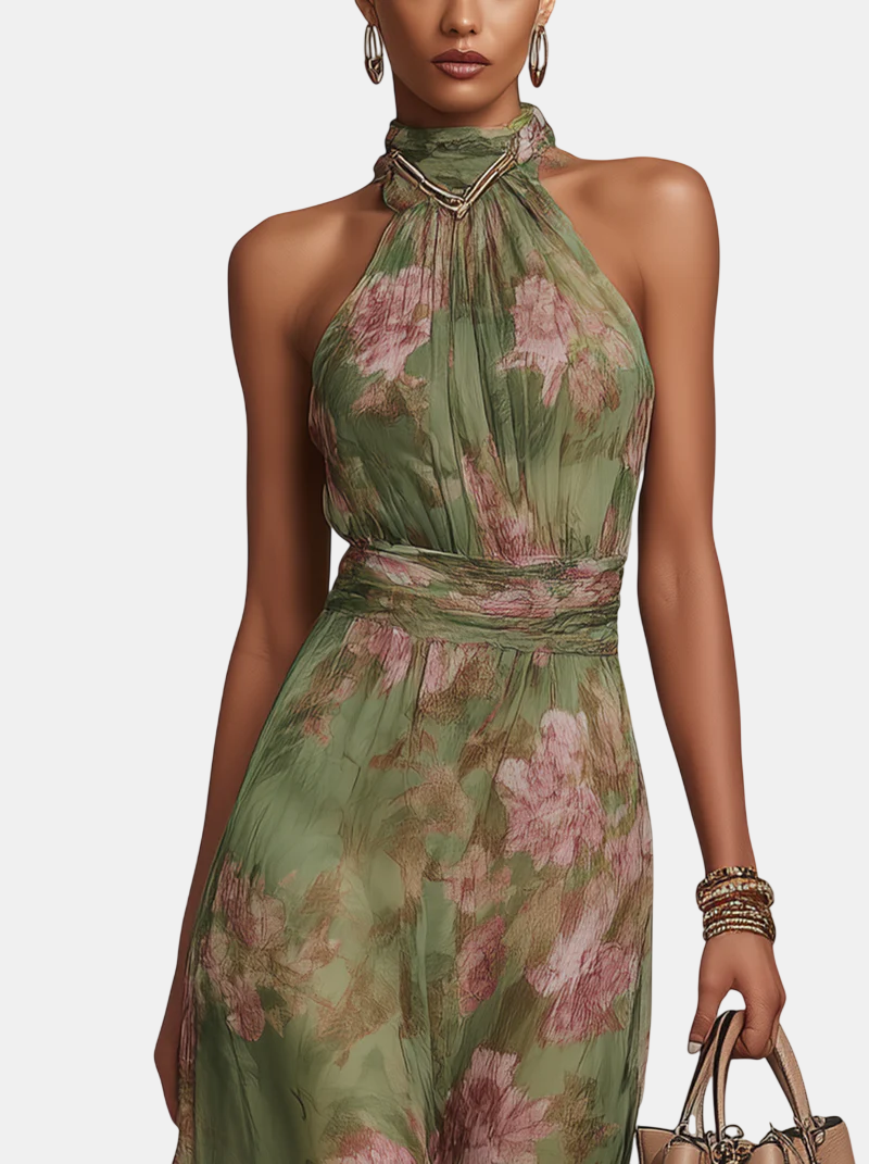 Sofía | Robe Florale Élégante d'Été
