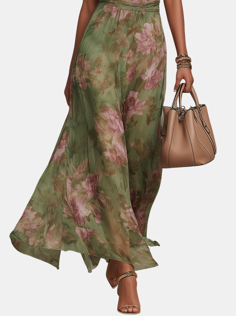 Sofía | Robe Florale Élégante d'Été