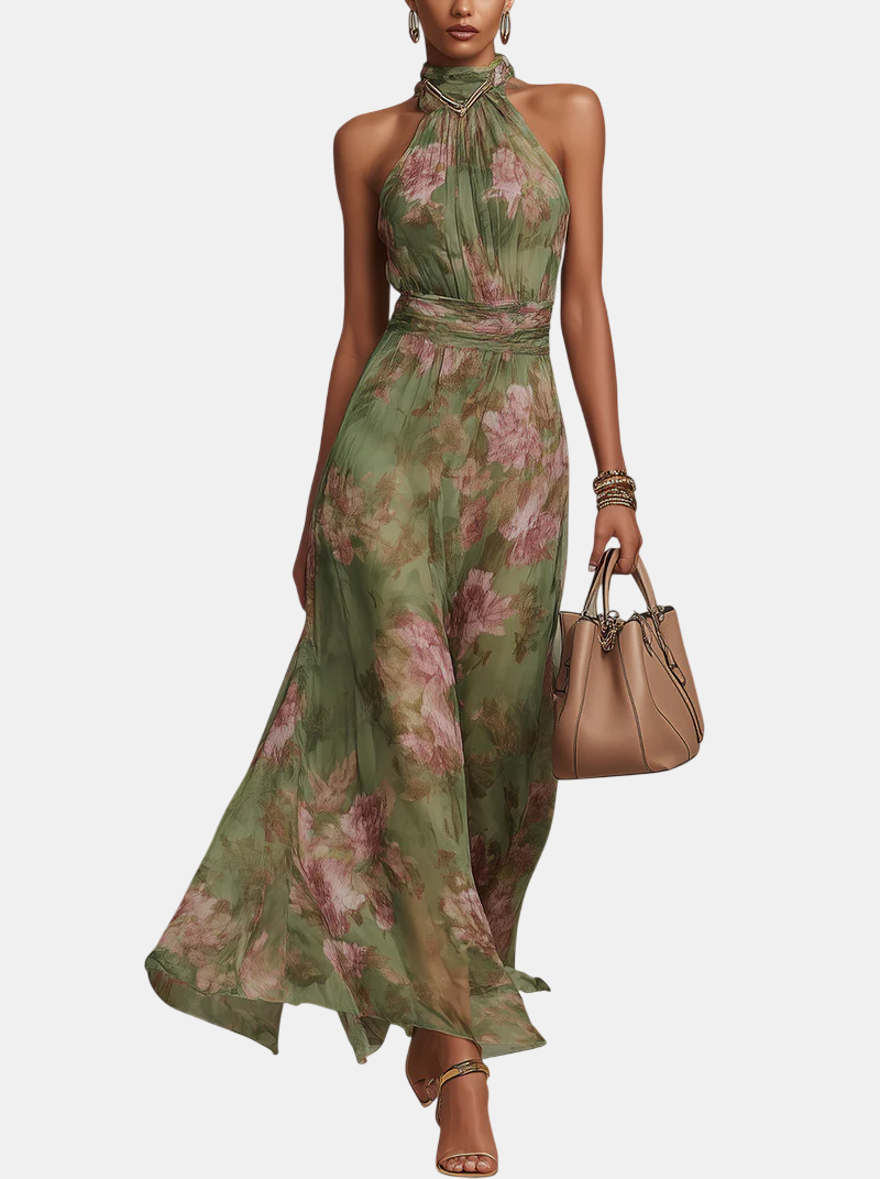 Sofía | Robe Florale Élégante d'Été