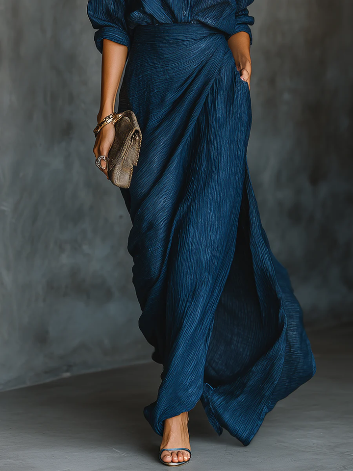 Cielo | Ensemble chemise et jupe longue