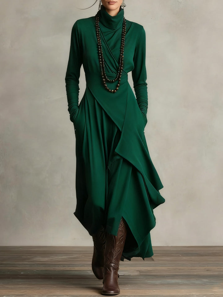 Malva | Robe Maxi à Col Haut