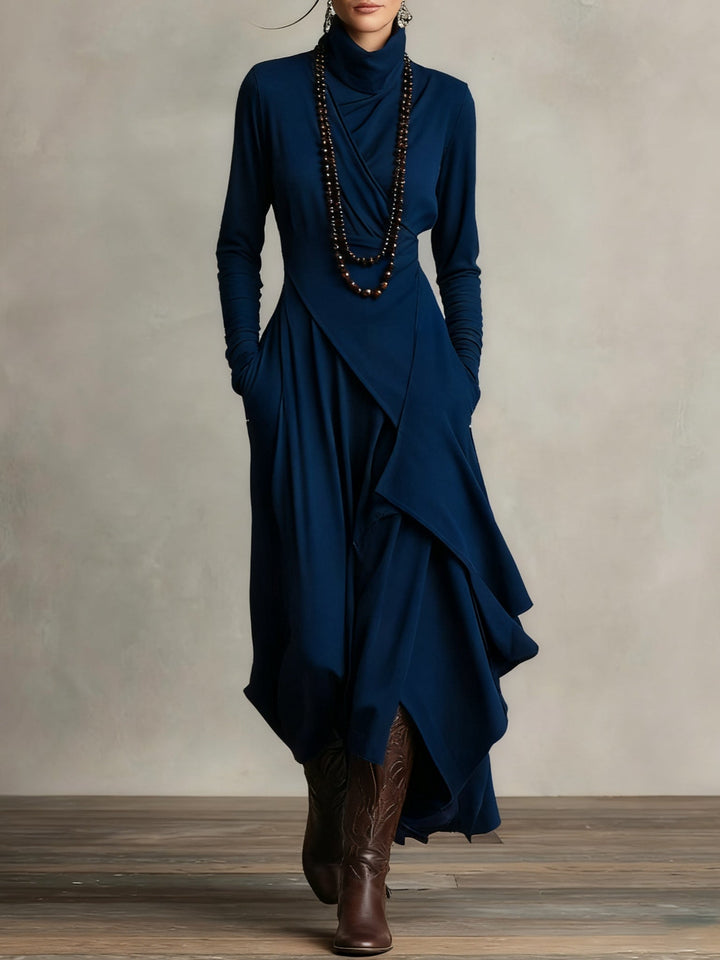 Malva | Robe Maxi à Col Haut