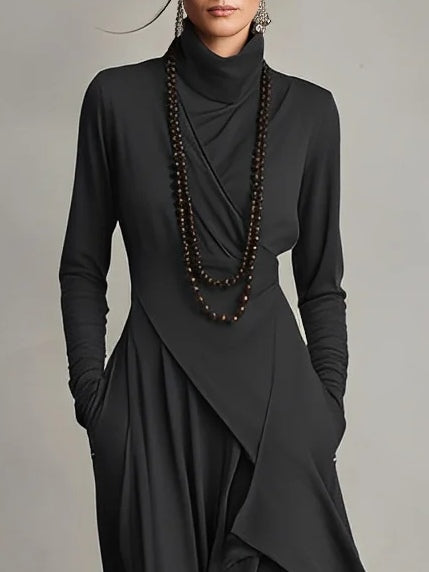 Malva | Robe Maxi à Col Haut