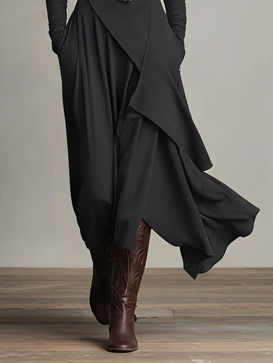 Malva | Robe Maxi à Col Haut