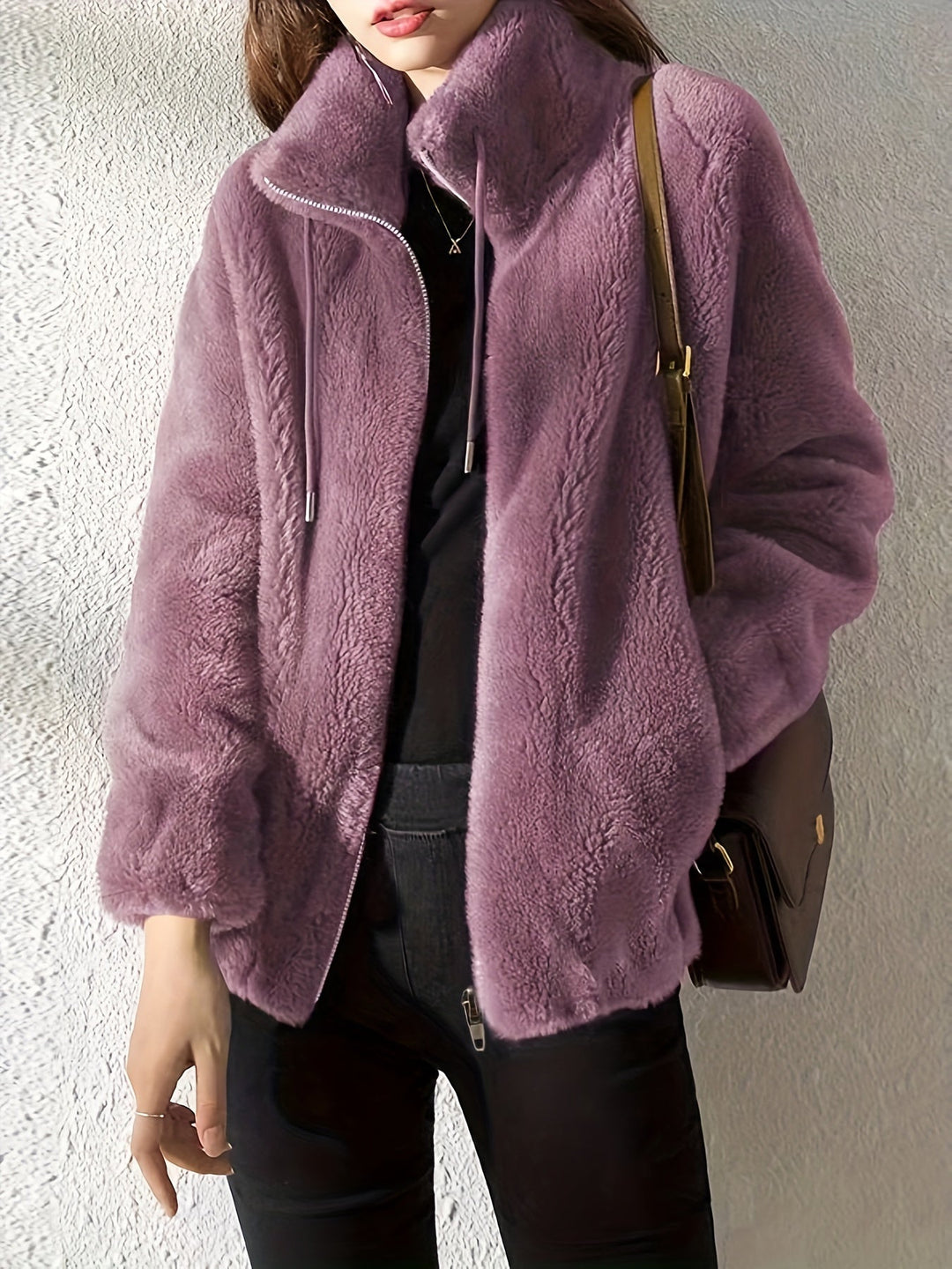 Amara | Veste en fausse fourrure douce et chaude