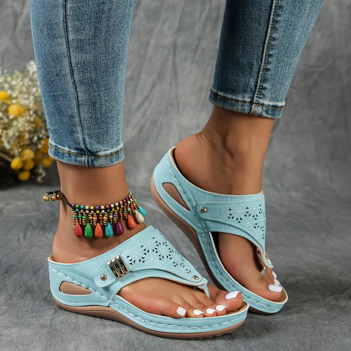Elodia | Sandales à Talon Wedge pour Femme