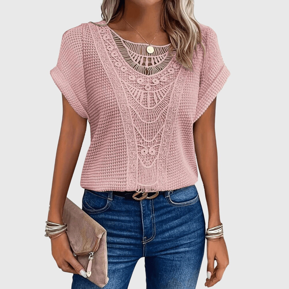 Pearl | Blouse Élégante Style Ibiza