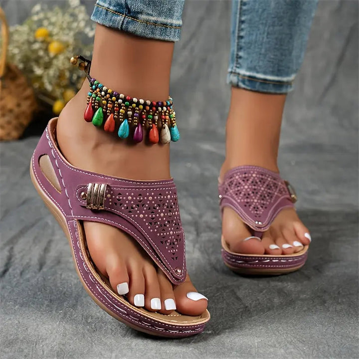 Elodia | Sandales à Talon Wedge pour Femme