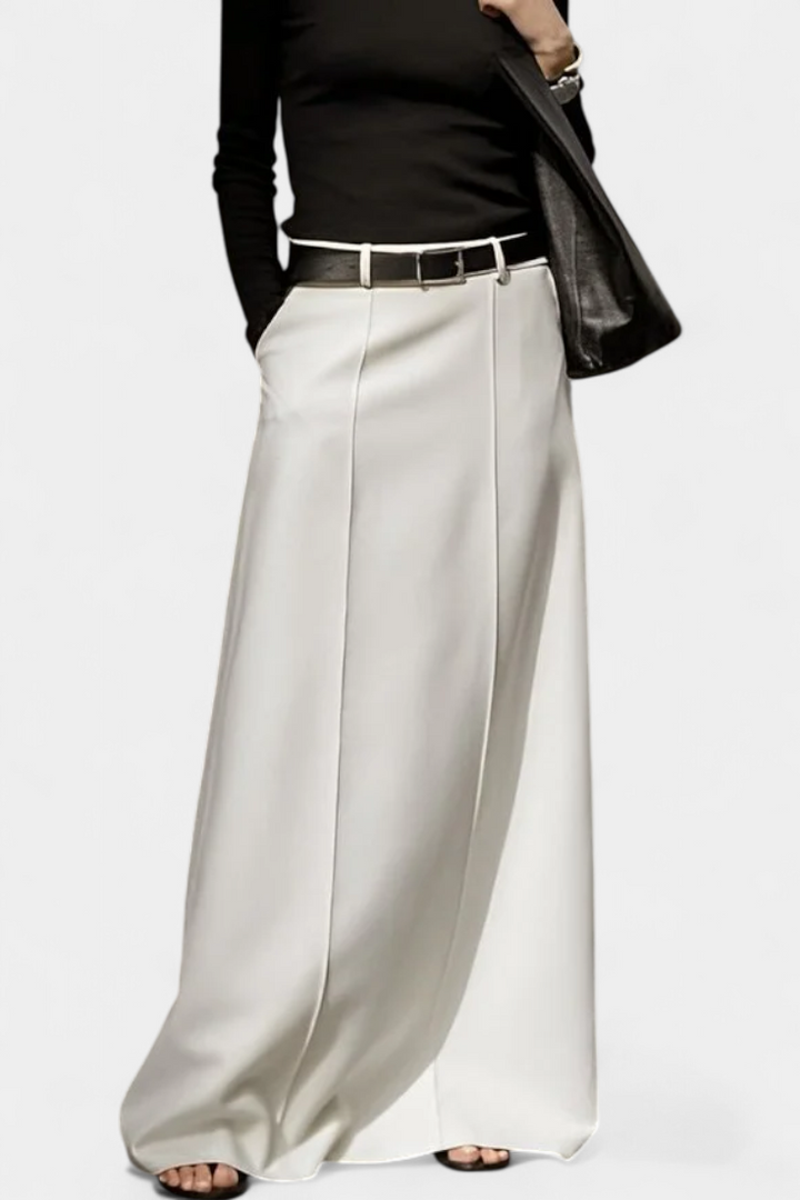 Ada | Jupe H-Line Unie au Style Urbain Moderne