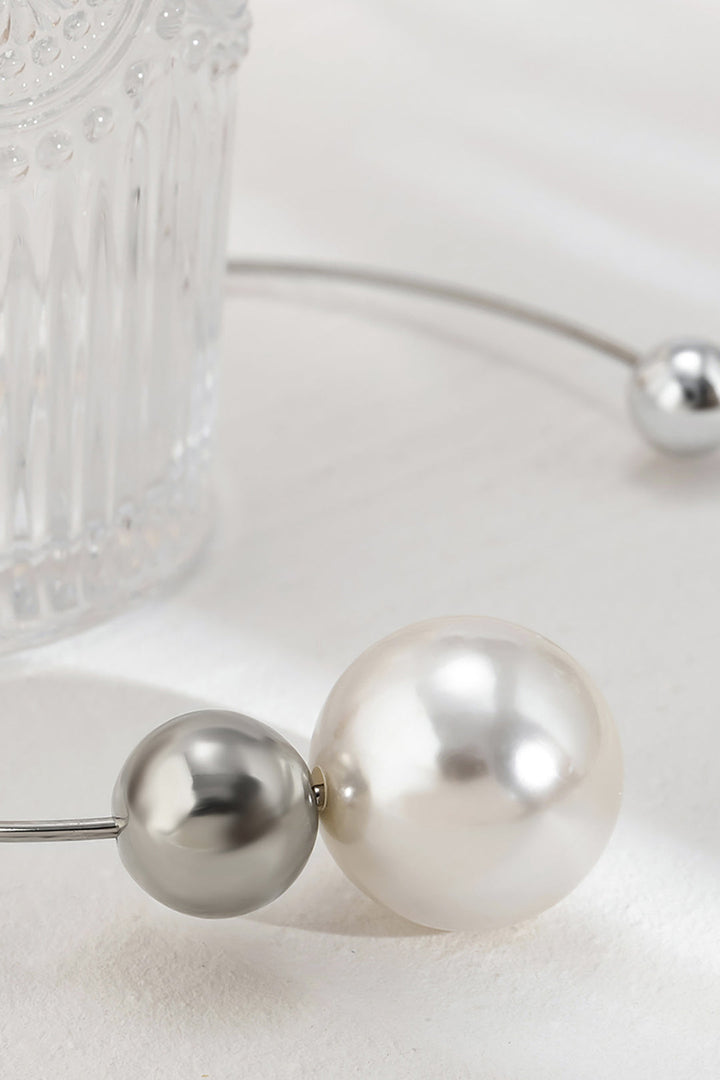 Colliers de Perles en Métal