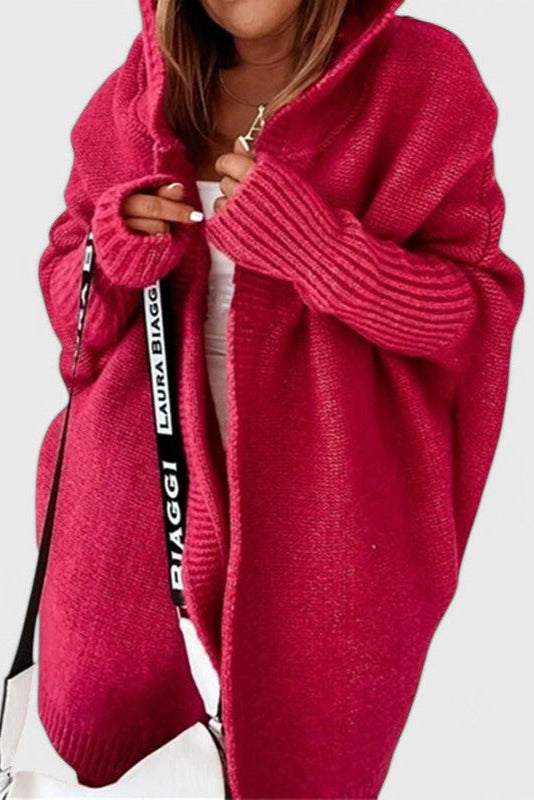 Lovisa | Gilet en Tricot Oversized avec Capuche