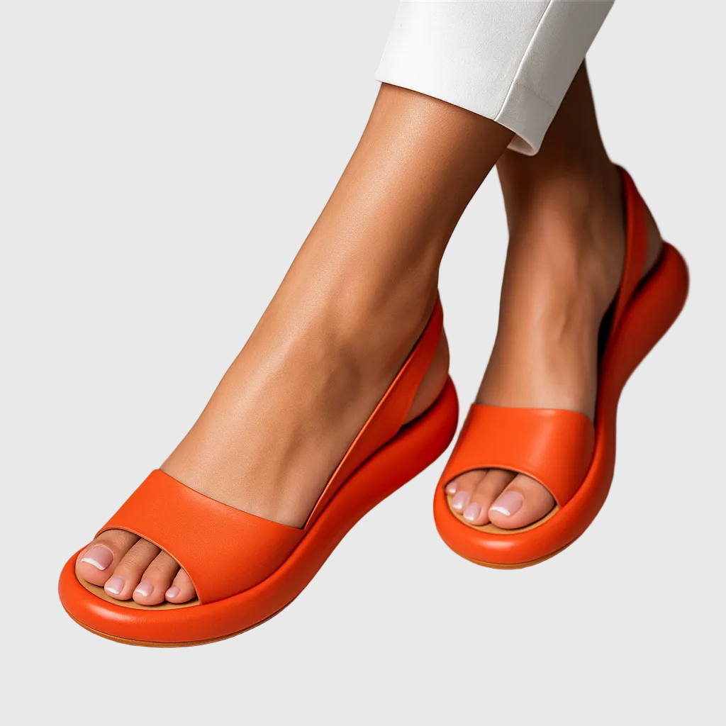 Briona | Sandales à Enfiler à Bout Ouvert