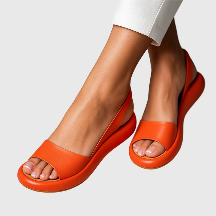 Briona | Sandales à Enfiler à Bout Ouvert