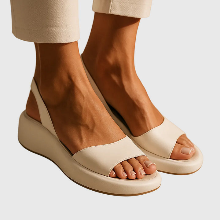 Briona | Sandales à Enfiler à Bout Ouvert