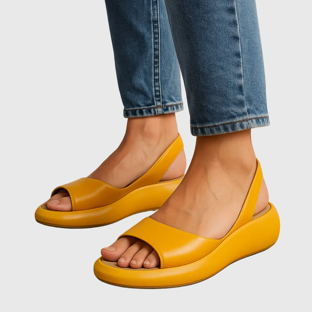 Briona | Sandales à Enfiler à Bout Ouvert