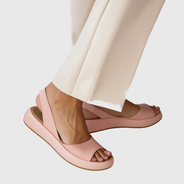 Briona | Sandales à Enfiler à Bout Ouvert