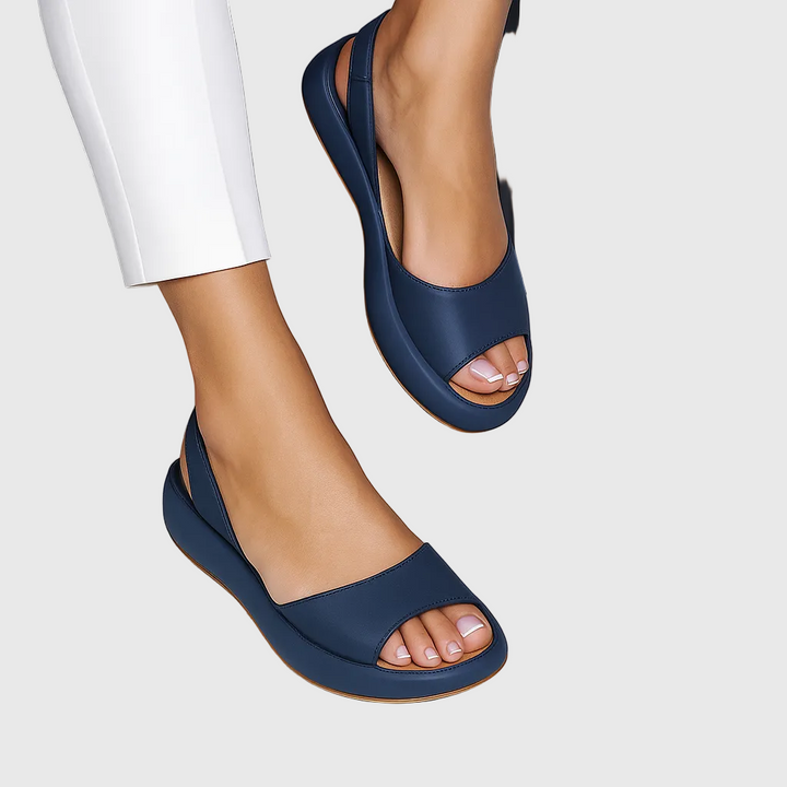 Briona | Sandales à Enfiler à Bout Ouvert