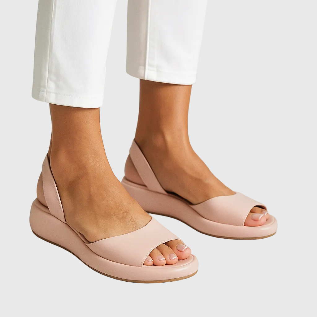 Briona | Sandales à Enfiler à Bout Ouvert