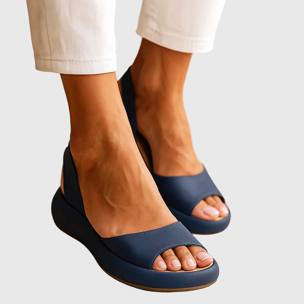 Briona | Sandales à Enfiler à Bout Ouvert