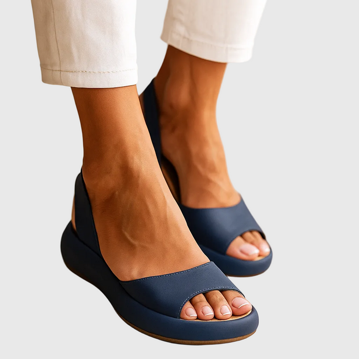 Briona | Sandales à Enfiler à Bout Ouvert