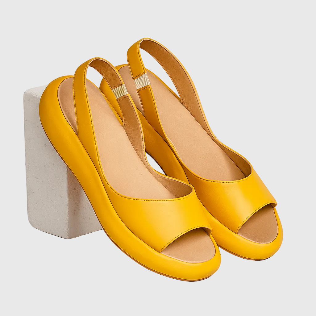 Briona | Sandales à Enfiler à Bout Ouvert