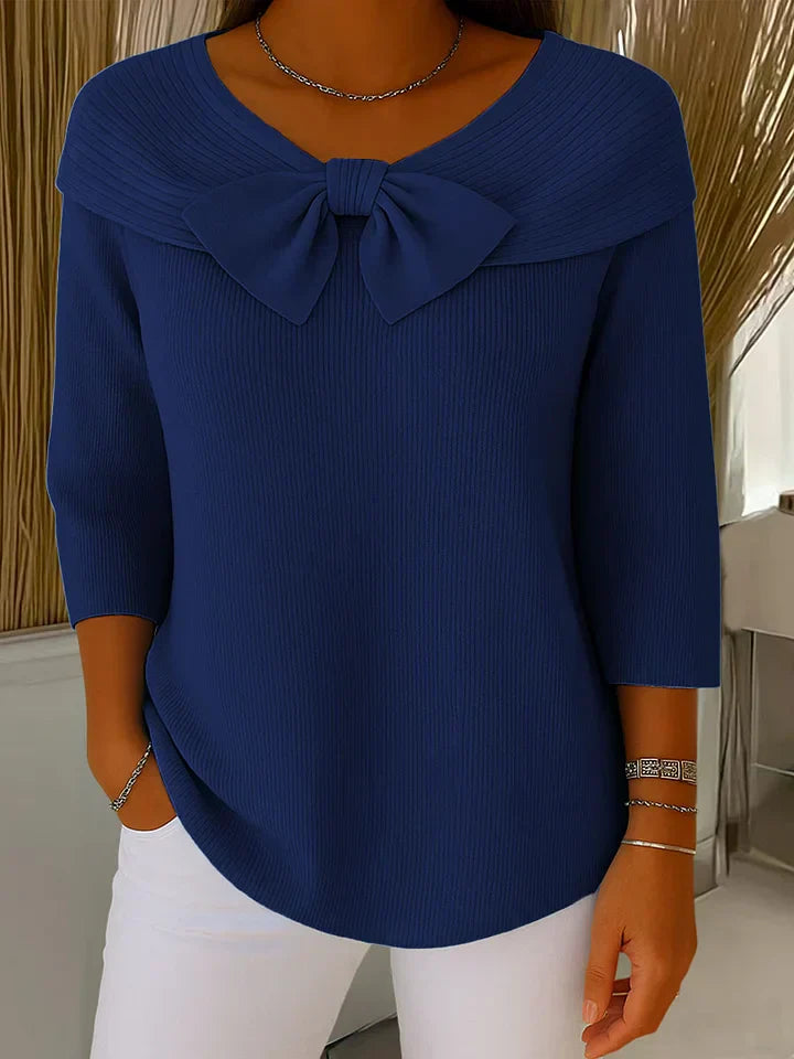 Lúa | Pull chaud et féminin avec nœud