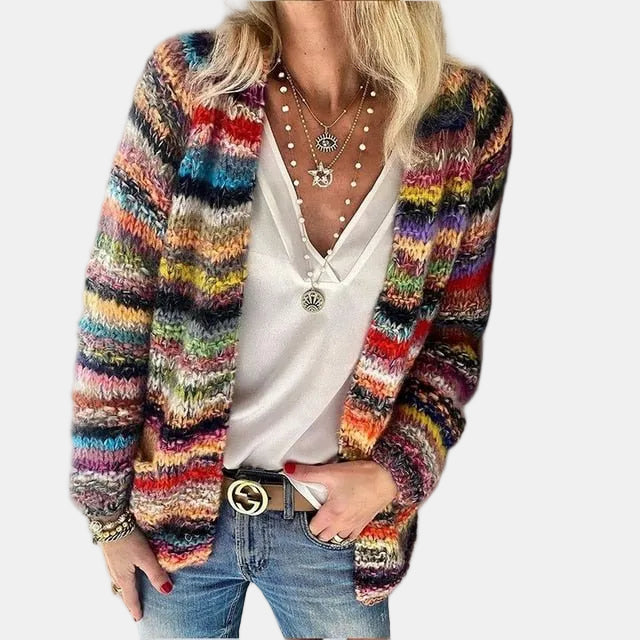 Camila | Gilet Multicolore Confortable