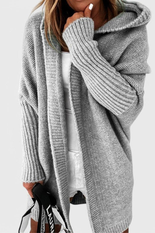 Lovisa | Gilet en Tricot Oversized avec Capuche