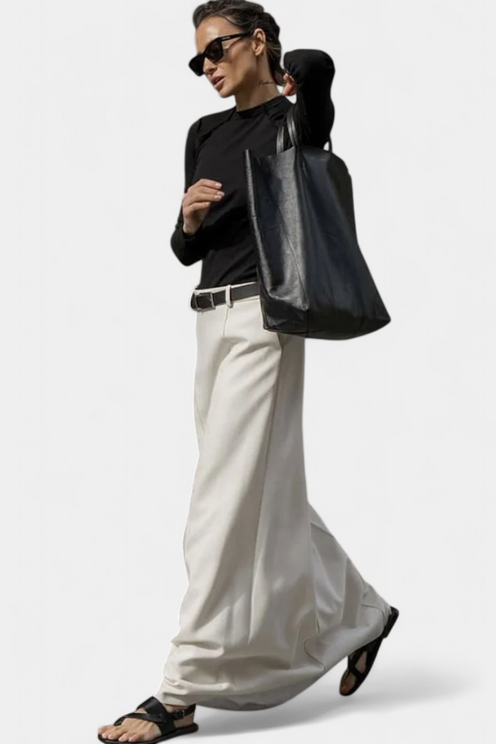 Ada | Jupe H-Line Unie au Style Urbain Moderne